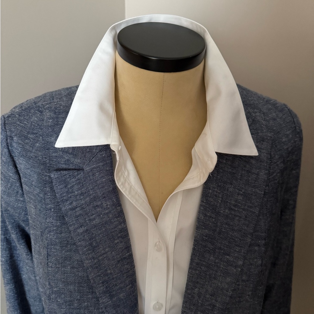 Chico's Black Label Twill Jacket